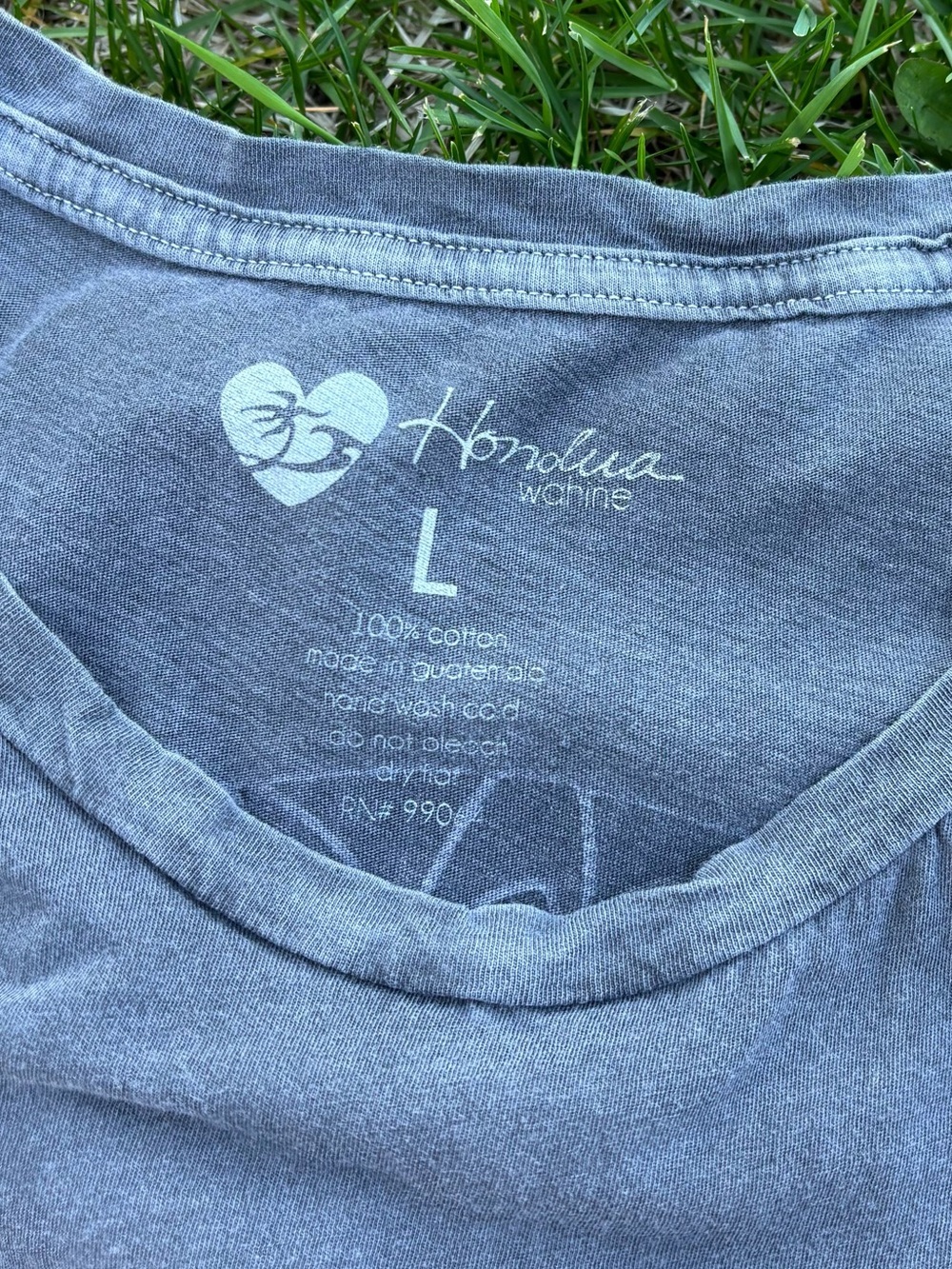 Honolua Wahine Washed Gray Tank Top Womens L Honolua Surf Co Hawaii Pineapple - Picture 3 of 7